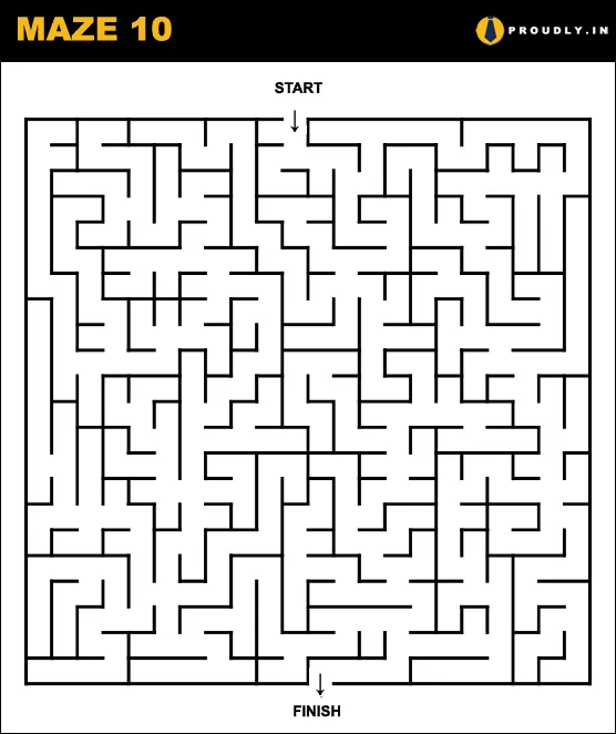 Maze Easy 10
